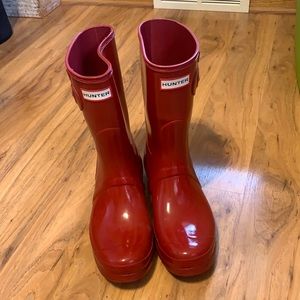 Hunter rain boots